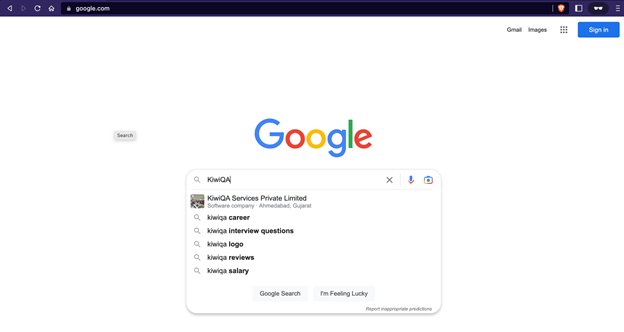 Google KiwiQA