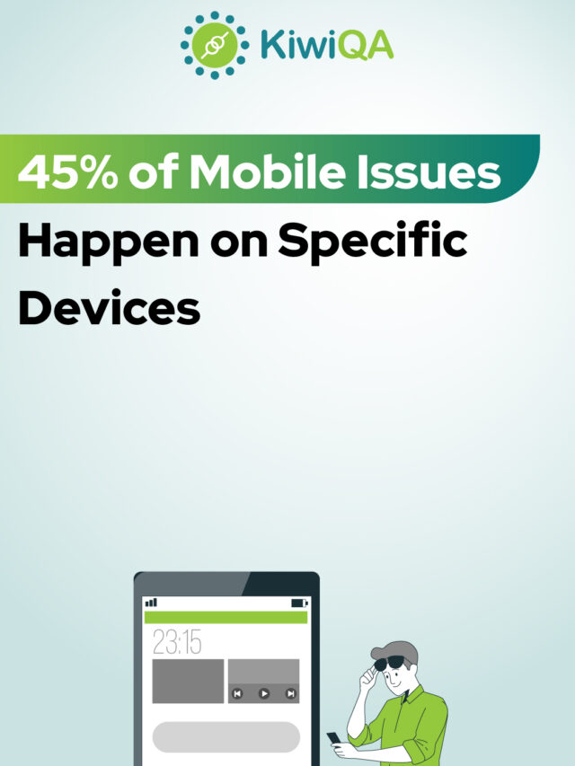 45% of Mobile Issues Occur on Specific Devices — Multi-Device Testing Matters