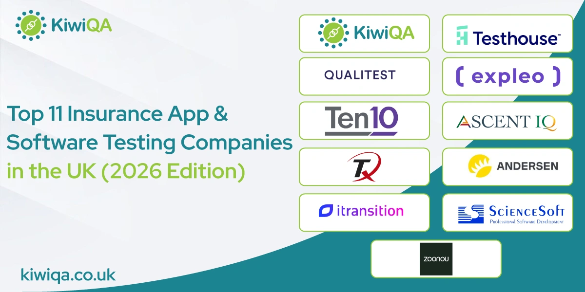Top 11 Insurance App & Software Testing Companies in the UK (2026 Edition)