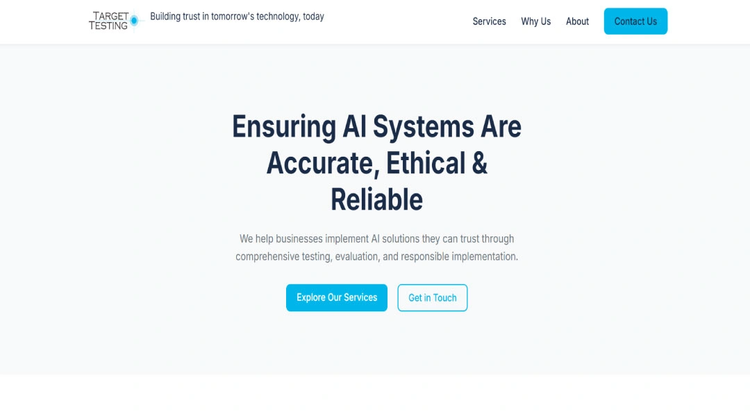 Top 10 AI Testing Company in UK for Trusted AI Quality Assurance 5 Target Testing Ltd