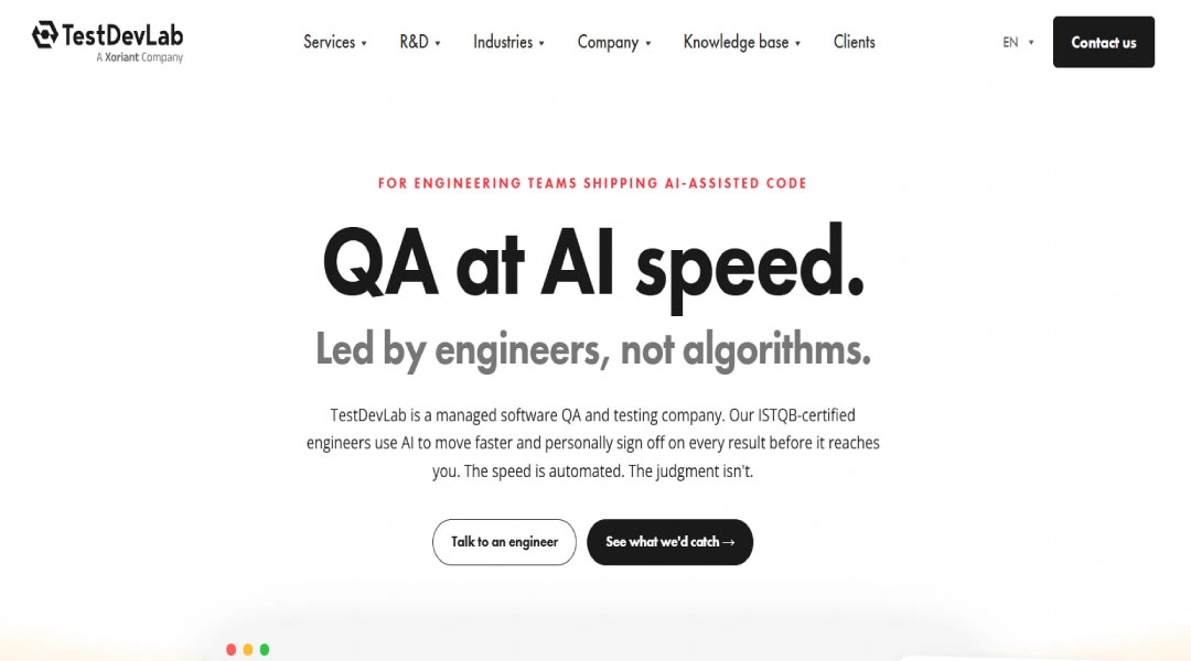 Top 10 AI Testing Company in UK for Trusted AI Quality Assurance 11 TestDevLab
