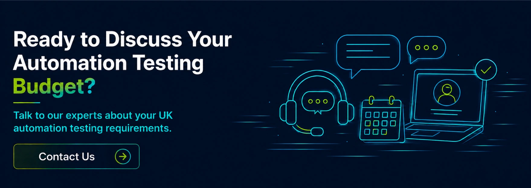 Ready to Discuss Your Automation Testing Budget
