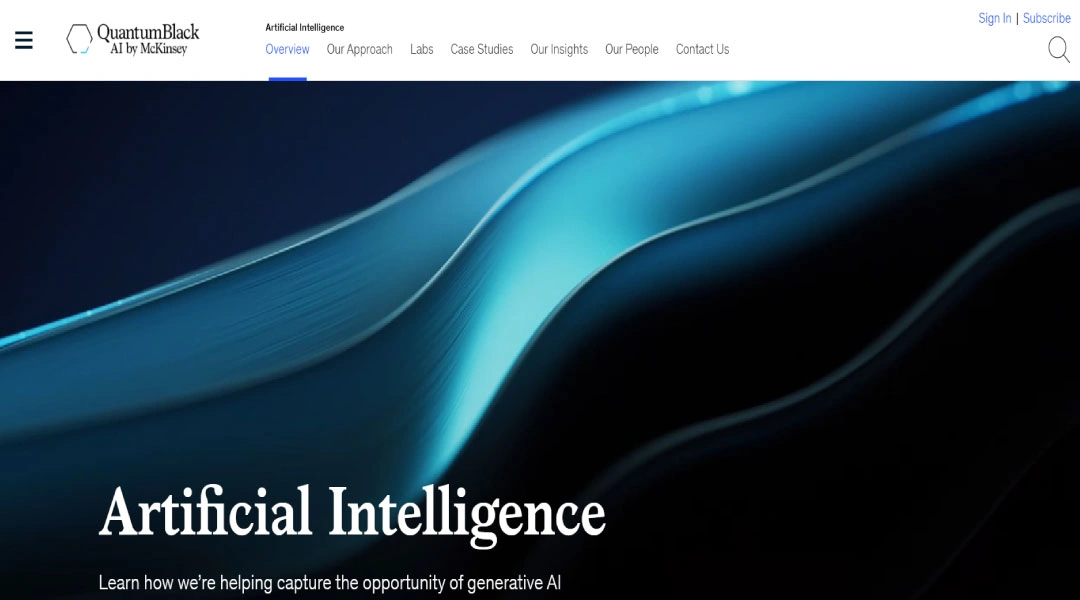 QuantumBlack, AI by McKinsey